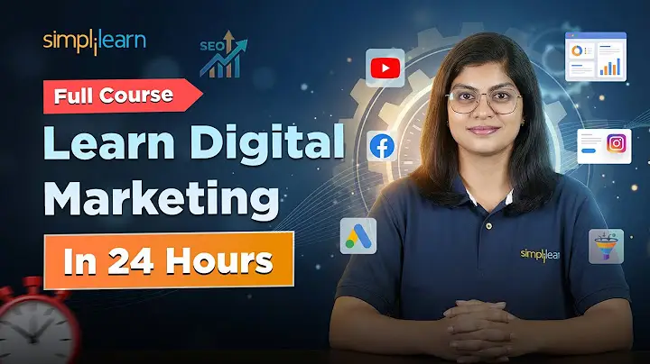 New Course Digital Marketing Full Course 2026 In 24 Hrs | Digital Marketing Tutorial For Beginners |Simplilearn